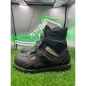 ICON Mens Black Motorcycle Riding Boots Armored Ankle Protection Gear Men's 7